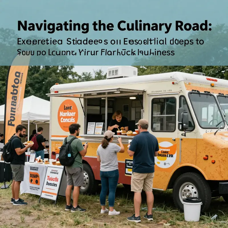 Permits and licenses essential for operating a food truck business.