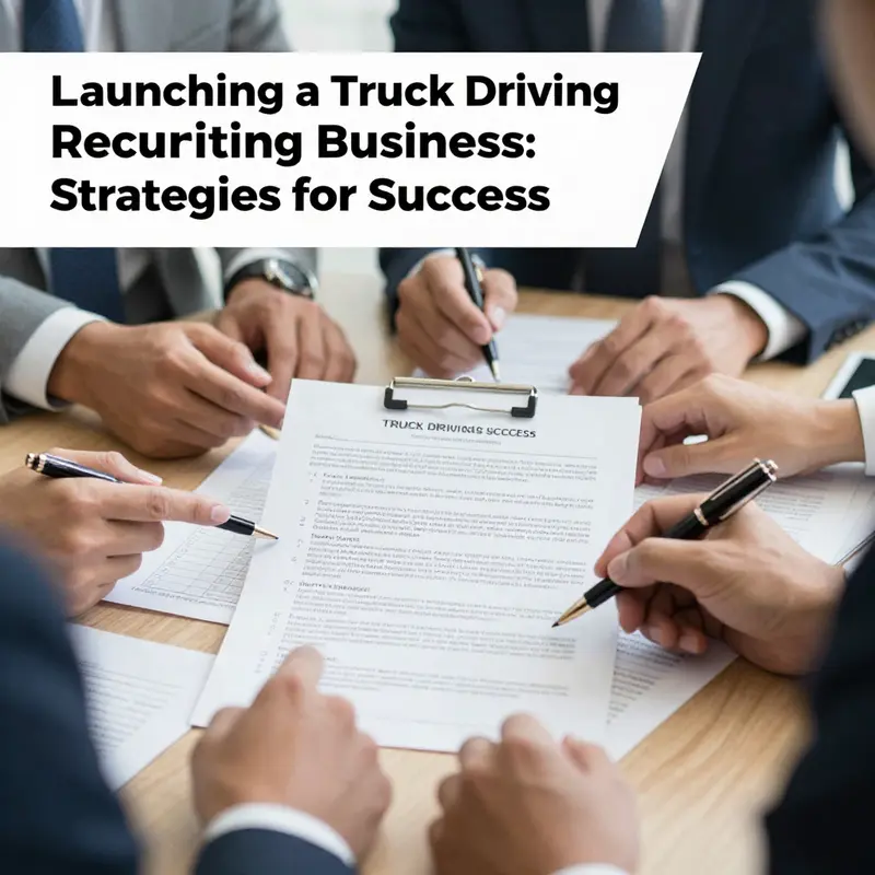 Market research chart highlighting the demand for truck drivers in various niches.