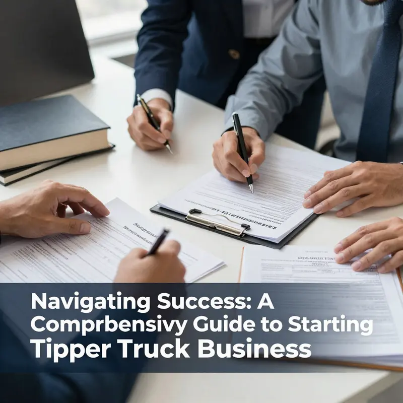 A strategic analysis of market trends relevant to tipper truck operations.