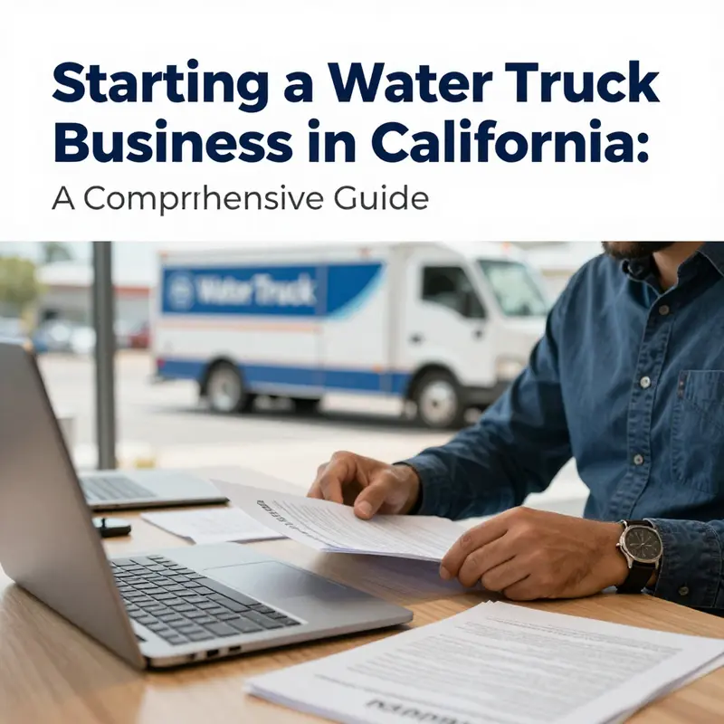 Various water truck configurations tailored for different industry needs.