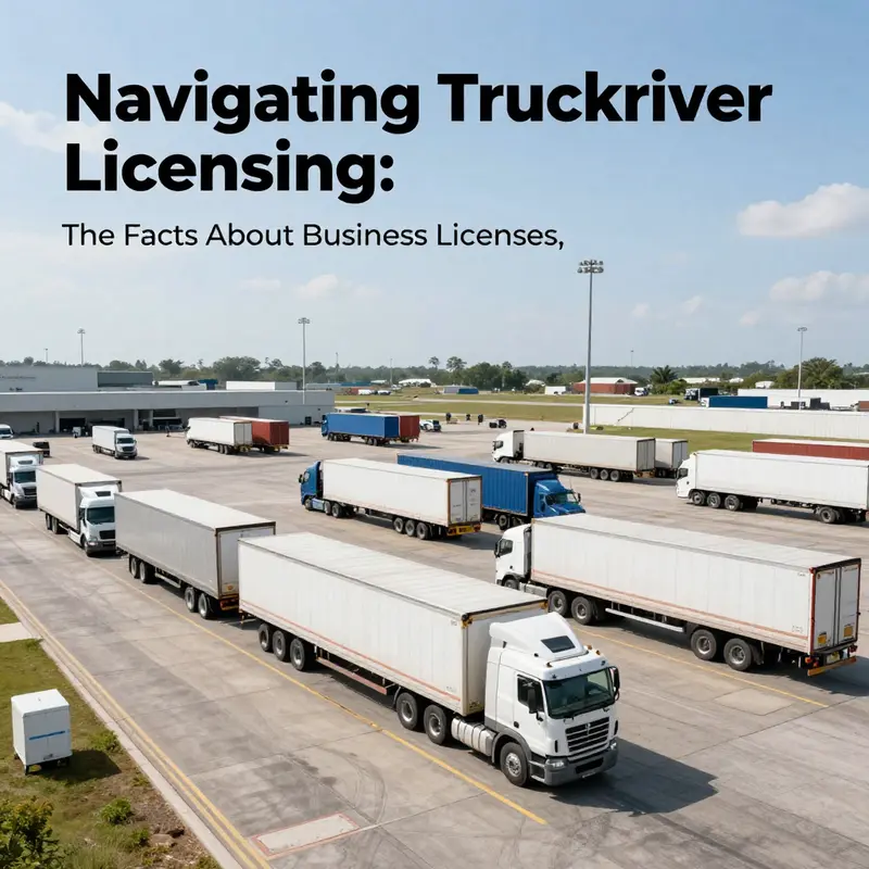 A bustling logistics hub with trucks being loaded, representing efficient trucking operations.