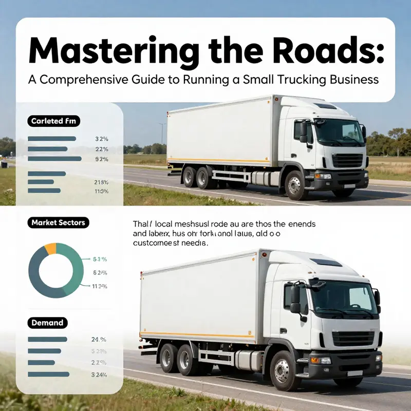 Analyzing market data to identify opportunities within the trucking industry.