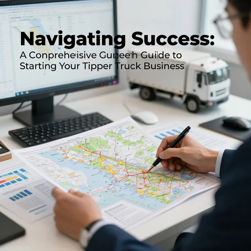 A strategic analysis of market trends relevant to tipper truck operations.