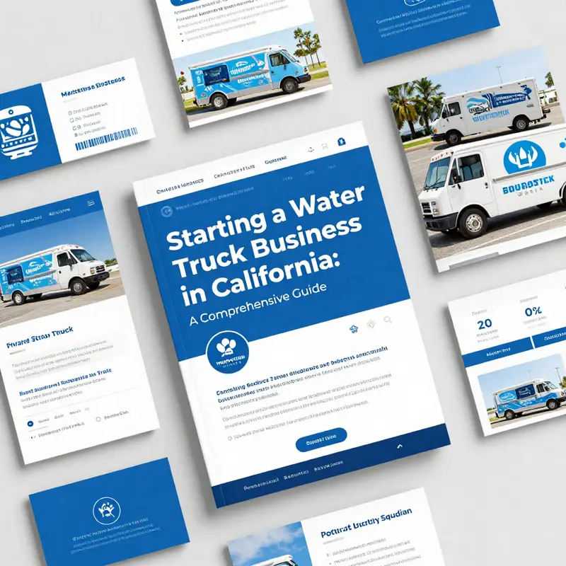 Various water truck configurations tailored for different industry needs.