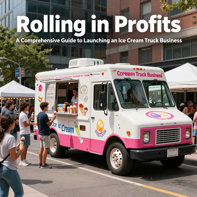 Gathering crucial market insights to inform your ice cream truck business strategy.
