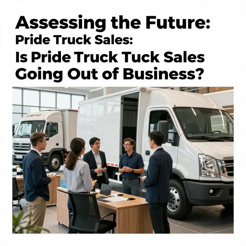Overview of Pride Truck Sales’ current operations and status.