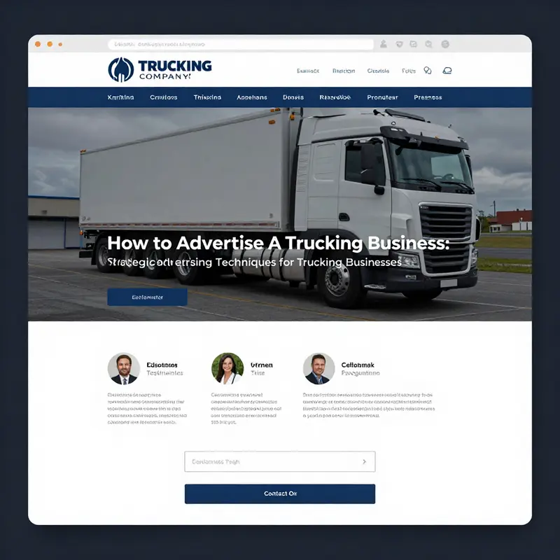 A trucking business manager defining niche services to enhance the company’s value proposition.