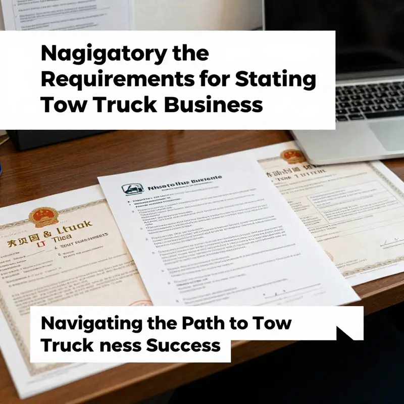 Understanding the regulatory landscape is essential for starting a tow truck business to ensure compliance and safety.