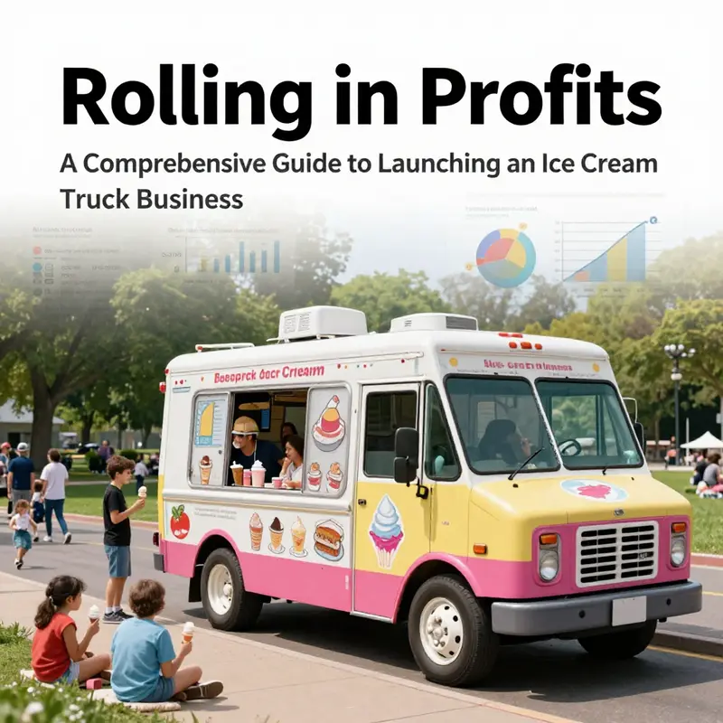 Gathering crucial market insights to inform your ice cream truck business strategy.