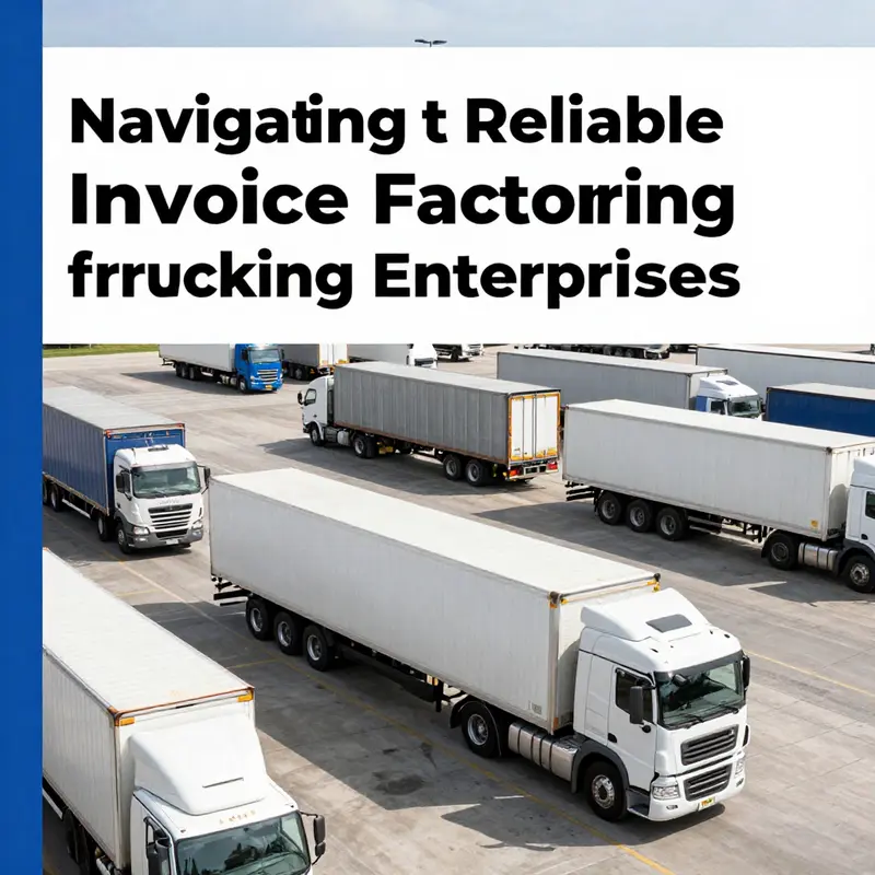 A lively trucking yard demonstrating the constant activity and need for reliable financial solutions.