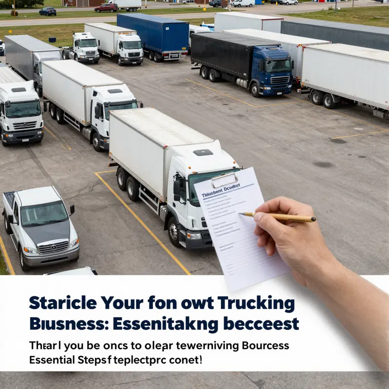 Understanding legal requirements is crucial for starting a trucking business.