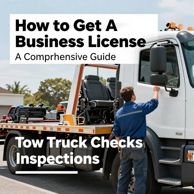 Understanding local towing regulations is crucial for securing your business license.