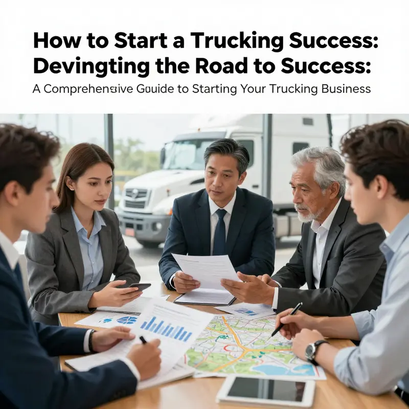 Identifying target markets and business niches is key to a successful trucking venture.