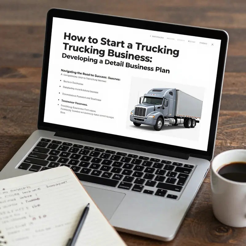 Identifying target markets and business niches is key to a successful trucking venture.