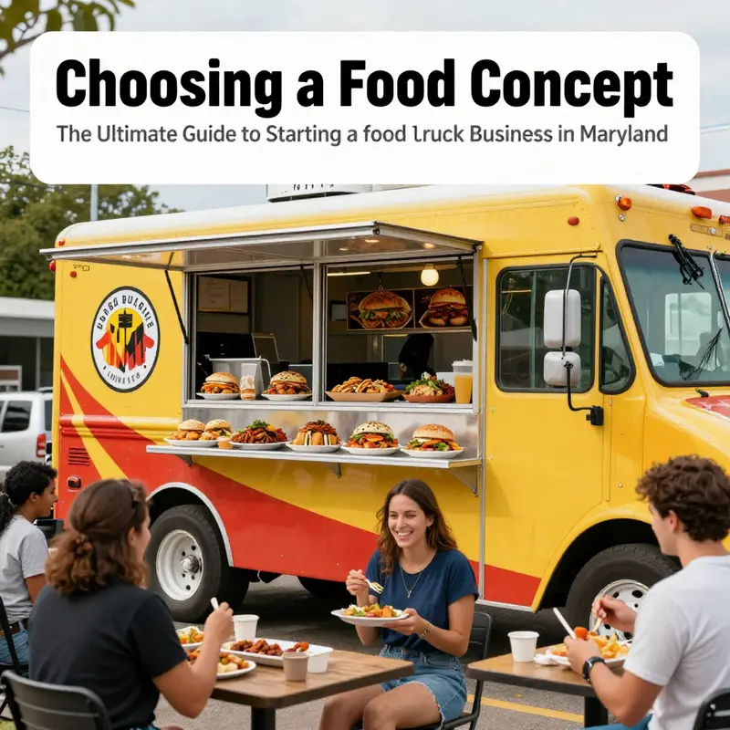 Selecting a unique food concept is vital for attracting customers to your food truck.