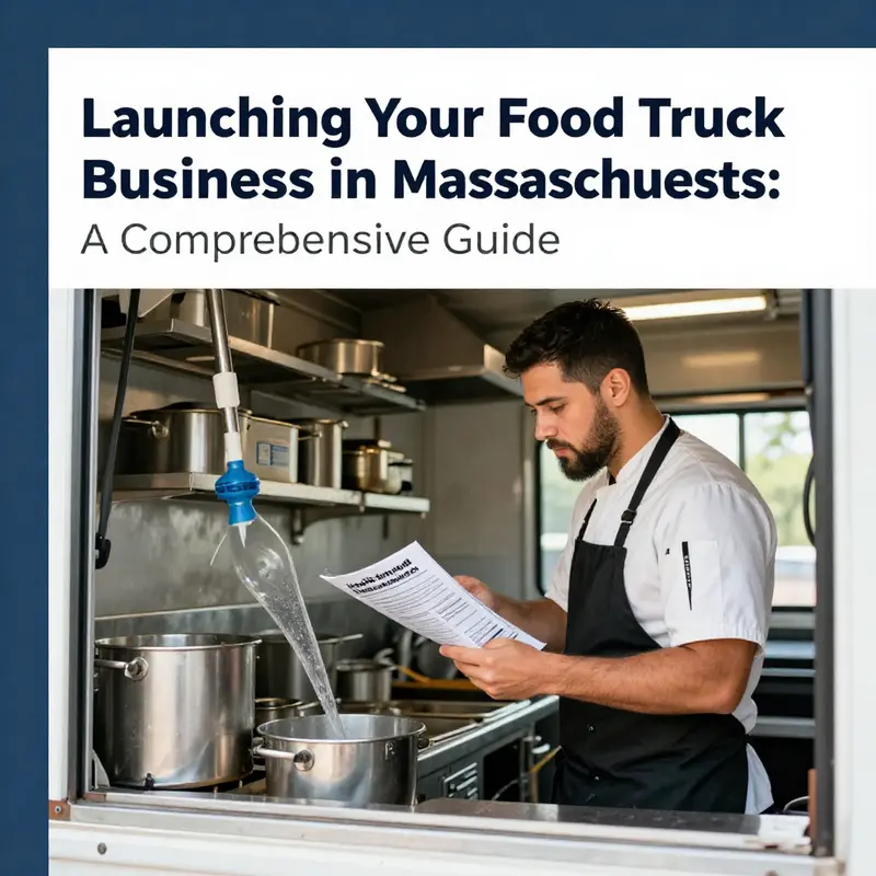 Entrepreneurs discussing the best business structure options for a food truck in Massachusetts.