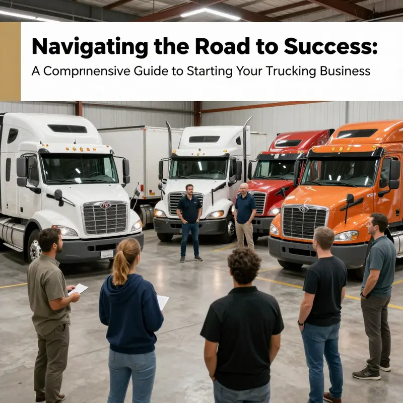 Identifying target markets and business niches is key to a successful trucking venture.