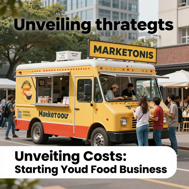 A variety of food trucks highlighting the range of vehicle options available for entrepreneurs.