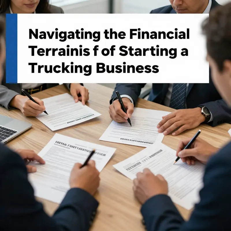 A deeper look into the financial fundamentals critical for starting a trucking business.