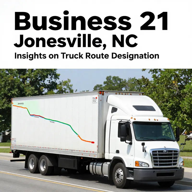 A detailed map depicting Business 21’s location in relation to U.S. Route 21.