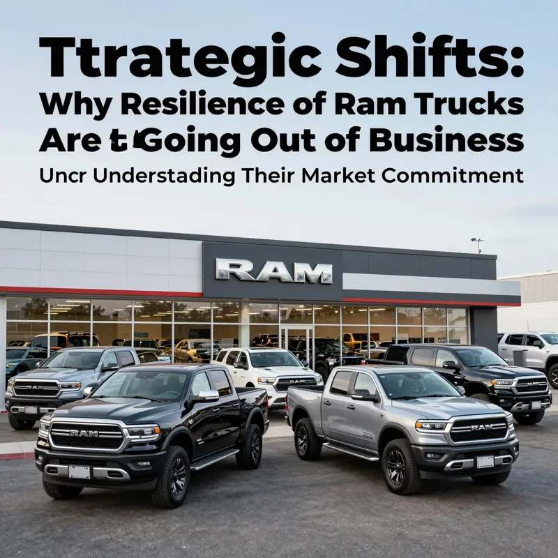 Ram Trucks dealership showcasing its evolution and commitment to premium models.