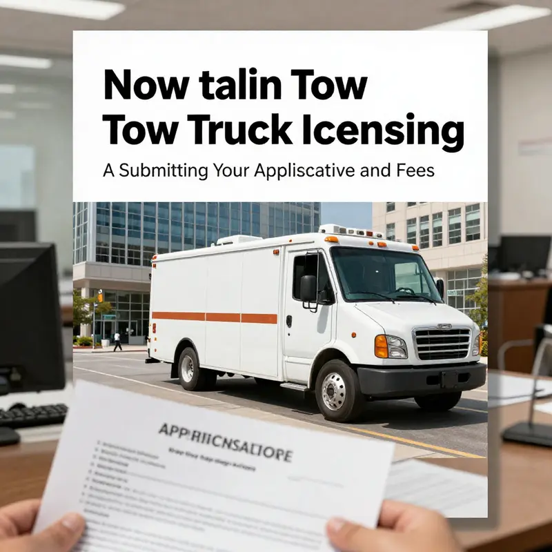 Understanding local towing regulations is crucial for securing your business license.