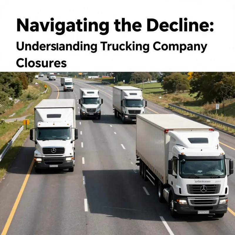 A vibrant highway scene with trucks in transit, representing the critical role of the trucking industry amidst ongoing challenges.