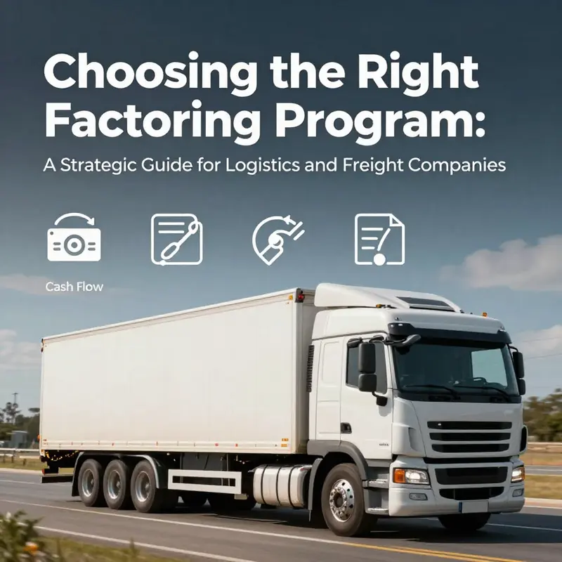 Visualizing the multifaceted needs of a trucking business in relation to factoring.