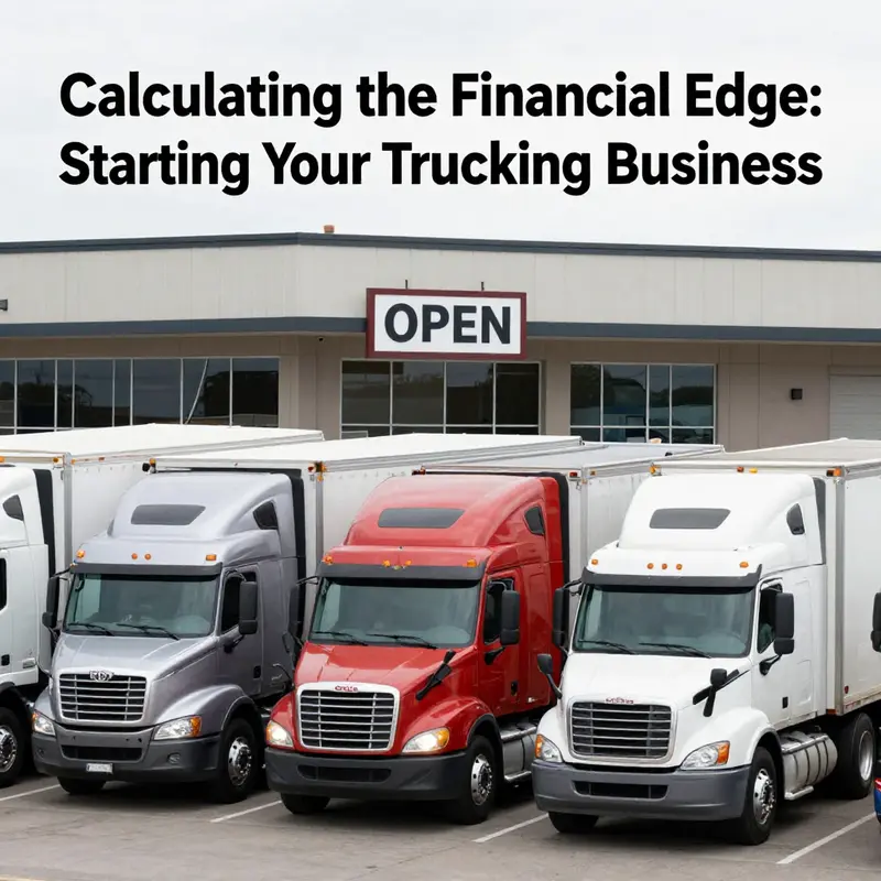 An overview of the different types of trucks available for a new trucking business.