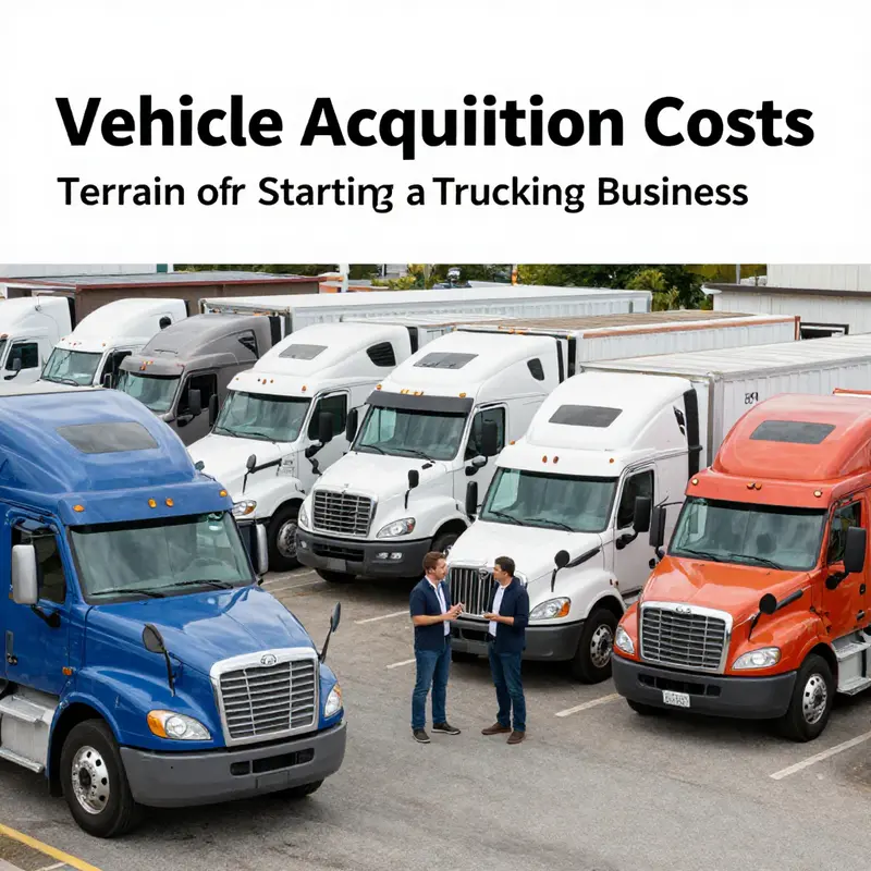 A deeper look into the financial fundamentals critical for starting a trucking business.