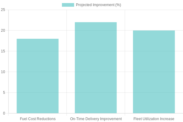 Projected Improvements in Mining Fleet Metrics (2025-2032)