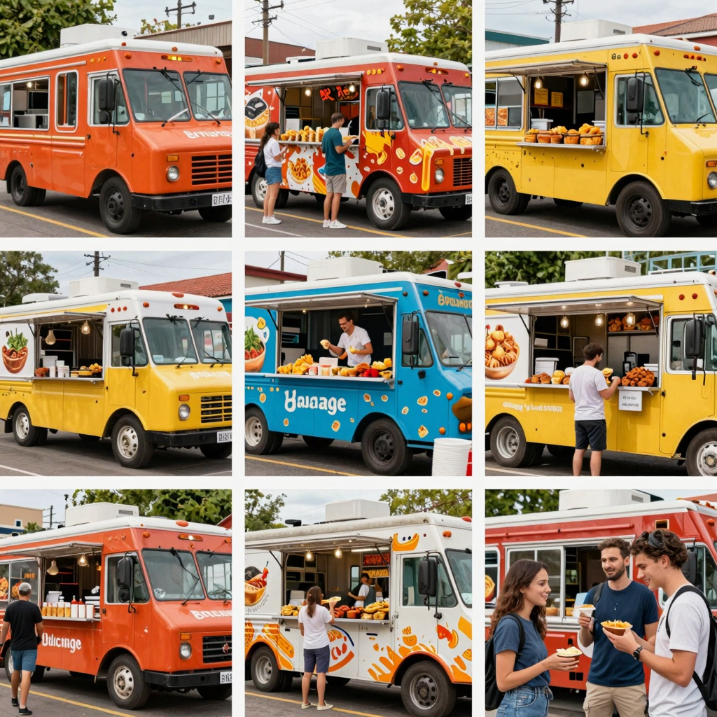 Food Trucks in Action