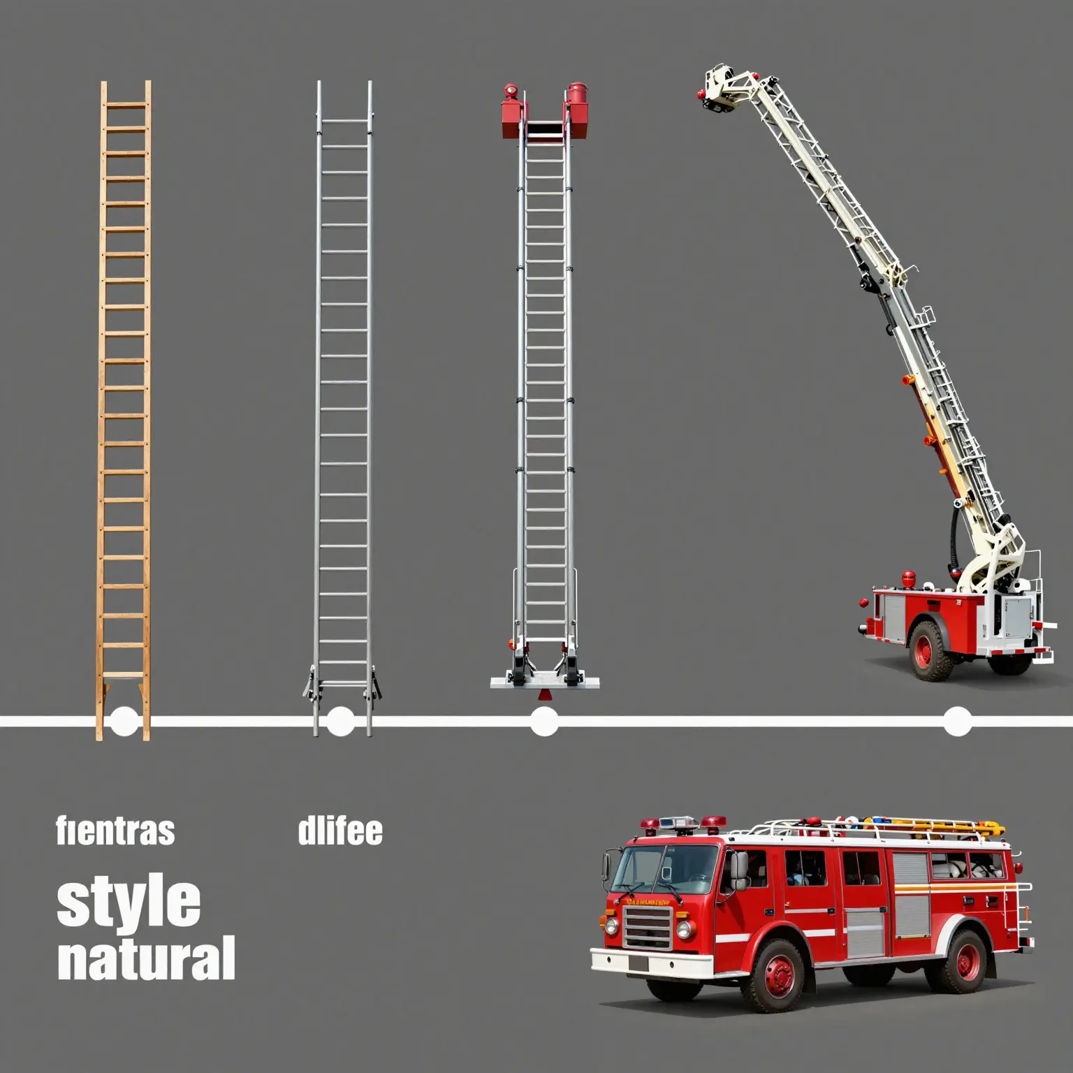 Historical Timeline of Fire Truck Rescue Ladders