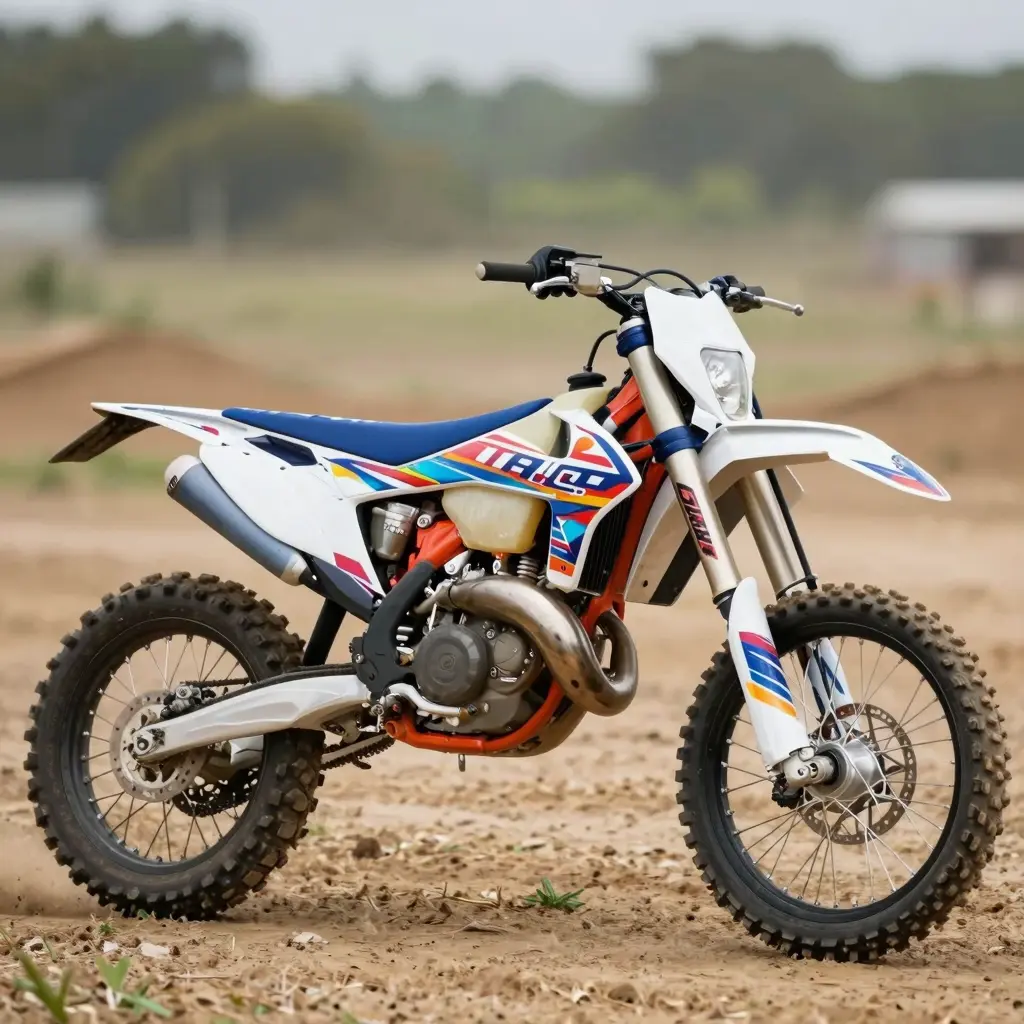 Graphic Design Dirt Bike